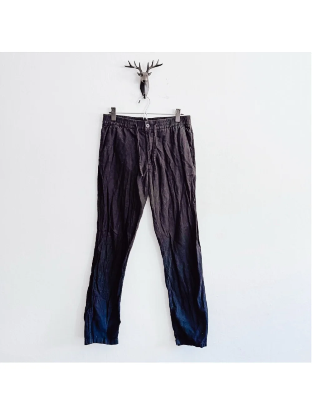 H&M Men’s Black Regular Fit Sweatpants & Joggers Size Small